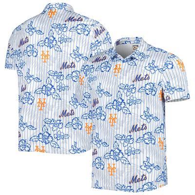 Men's Reyn Spooner White New York Yankees Cooperstown Collection Puamana Print Polo Size: Small