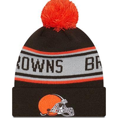 Men's New Era Gray Cincinnati Bengals 2021 NFL Sideline Sport Pom Cuffed  Knit Hat