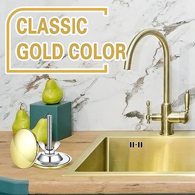 2 Inch Kitchen Sink Hole Cover Faucet Hole Cover Stainless Steel Kitchen  Sink Tap Hole Plate Stopper Cover Blanking Metal Plug (Light Gold) - Yahoo  Shopping