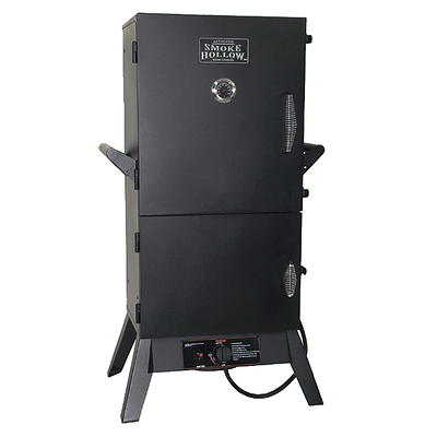 Char Broil 595 sq. in. Vertical Gas Smoker Black Steel Yahoo