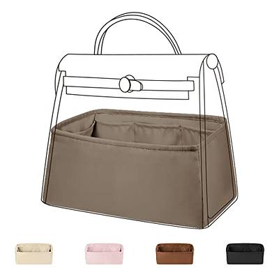 DGAZ Silky Purse Organizer Insert Fits Her-mes tool-box 20/26 Bags