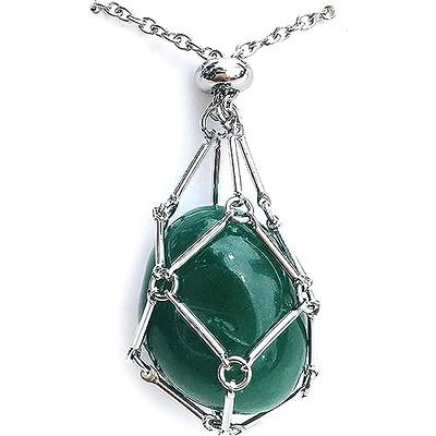 Crystal cage pendant