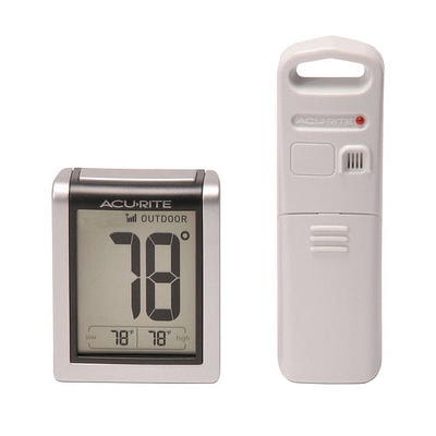 Raddy Weather Station Wireless Indoor Outdoor Thermometer Hygrometer Color  Display Weather Forecast with Extra Sensor WF-55C - The Home Depot