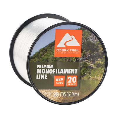 KastKing TriPolymer Advanced Monofilament Fishing Line, Ice Clear