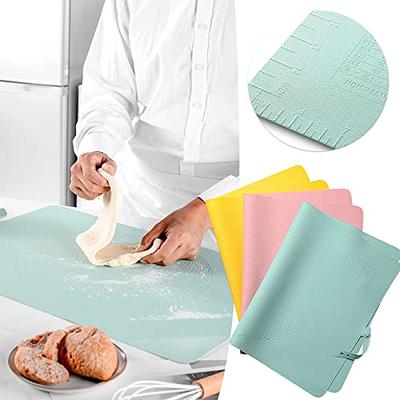 Large Silicone Pastry Mat, Extra Thick Non Stick Baking Mat Non