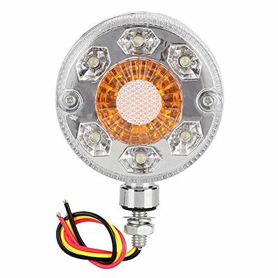 LIANGLIDE Side Marker Light,Side Turn Signal Lamp,Red Yellow LED