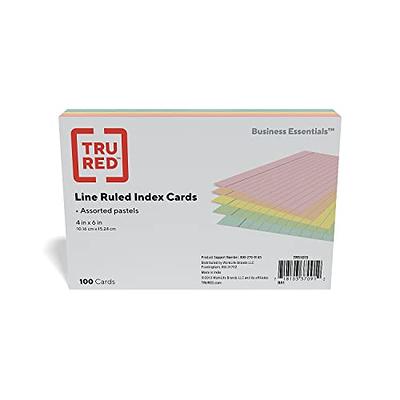 Caliber Index Cards Ruled 5 X 8