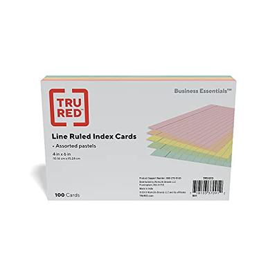 Oxford Extreme Index Cards, 3 x 5 Inches, Assorted Colors, 100 per pack  (04736) - Yahoo Shopping