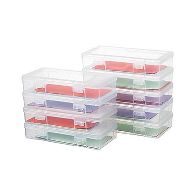 Citylife 32 QT Plastic Storage Bins with Removable Compartments Tray Craft  Organizers and Storage Clear Storage Container for Organizing Lego, Bead,  Tool, Sewing, Playdoh 