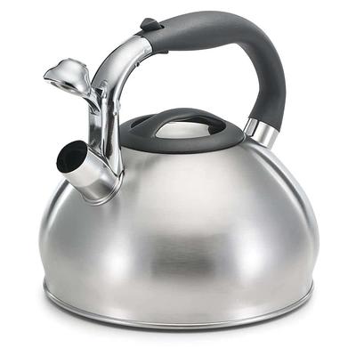 Kitchen Details 10 Cup Stainless Steel Tea Kettle - Silver