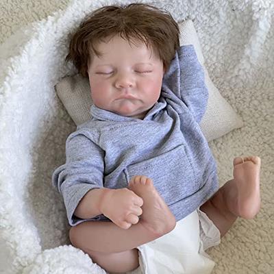 RXDOLL Sleeping Reborn Baby Dolls Silicone Vinyl Body Boy 19 Realistic Newborn Baby Dolls That Look Lifelike Reborn Babies Weighted Gift Set Kids Boys Girls - Yahoo Shopping