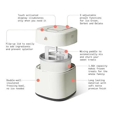 Beautiful Hot Air Popcorn Maker, White Icing by Drew Barrymore