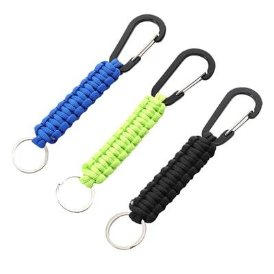 WEREWOLVES Paracord Keychain with Carabiner, Paracord Lanyard Clip for  Keys, Paracord Carabiner Keychain Clip for Men Women (5 Pack Bright) -  Yahoo Shopping