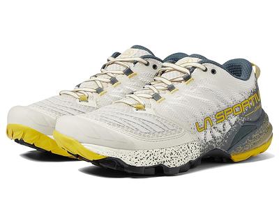 La Sportiva Men&s Solution Climbing Shoe - 44.5 - White / Yellow