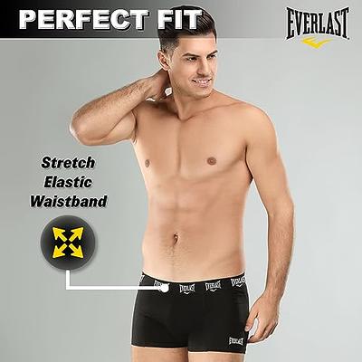 Everlast Mens Trunks Underwear - Short 4 Inseam, Breathable