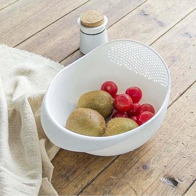 White Fruit & Vegetable Strainer Attachment