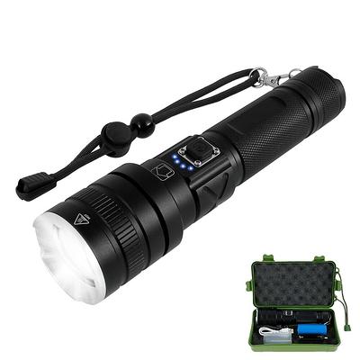 9 LED Super Bright Portable Black Mini Flashlight w - Yahoo Shopping