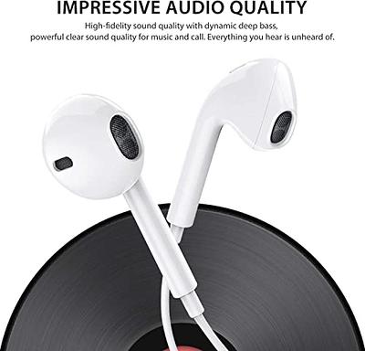 Earphones for iPhone 14 Pro, Headphones for iPhone 13, HiFi Stereo Wired  Noise Cancelling Headphones with Built-in Mic and Volume Control,  Compatible with iPhone 14/14Plus/14 Pro Max/13/12/X/XS/SE/XR/8/7 :  : Electronics