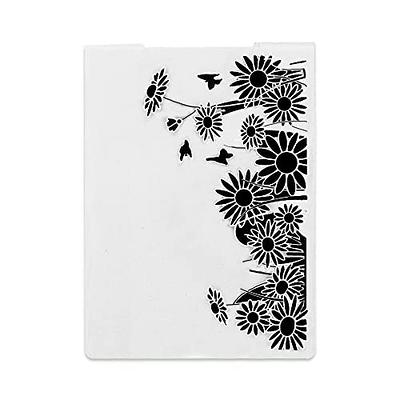 Qoiseys Daisy Silicone Clear Stamp and Die Sets for Card Making, Cutting  Dies Cut Stencils for DIY Scrapbooking Photo Album Decorative Paper  Crafting