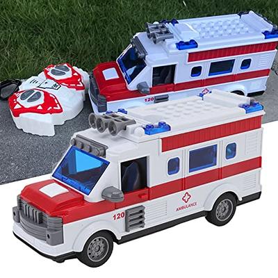 Arsor Ambulance Toy, 1:30 Scale Emergency Vehicle Anti Collision Toddler Toy  Ambulance with Lights Remote Control Kids Transport Emergency Vehicle for  Toddler Toys Ages 3 - Yahoo Shopping