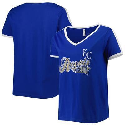 Concepts Sport Kansas City Royals Women's Royal Badge T-Shirt