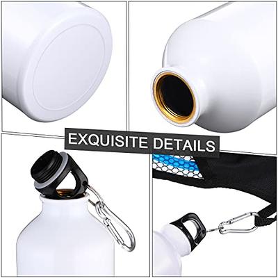 18 Pieces Aluminum Sport Water Bottles Bulk 24 oz Lightweight Water Bottles  Reusable Leak Proof Water Bottles with Hook and Twist Cap for Bike,  Camping, Climbing, Travelling, Indoor, Outdoor (White) - Yahoo Shopping