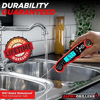 Oneida Digital Probe Cooking Thermometer with Timer in Grey