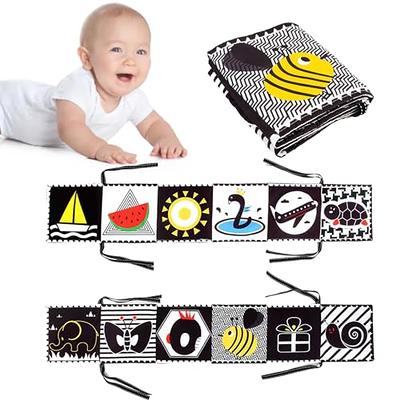 Adofi High Contrast Baby Flash Cards, Black White Colorful Sensory Baby Toys  0-3-6-12-36 Months, Full Sets 20pcs*4packs Visual Stimulation Learning  Cards, Infants Baby Newborn Toys Gifts 