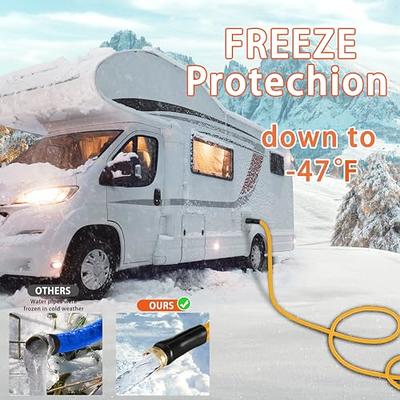 75 ft Heated Drinking Water Hose For RV with Energy Saving Farthermost –Water  Line Freeze Protection Down to -31°F – Heated Hoses to Keep Water Running in  Freezing temp for RV/Camper/Home/Garden/Farm 