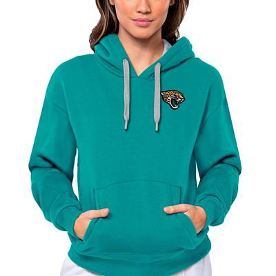 Women's Washington Commanders Antigua Heathered Gray Victory Chenille  Pullover Hoodie in 2023