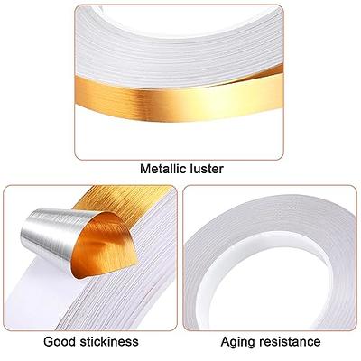 6 Rolls Graphic Art Thin Tape Self-Adhesive Artist Tape Grid Dry