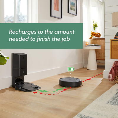 Irobot Roomba I3+ Evo (3550) Wi-fi Connected Self-emptying Robot Vacuum -  Black – 3550 : Target