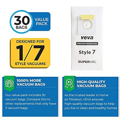 BISSELL Style 7 Vacuum Bags for Bagged Vacuums, 3 pk, 32120