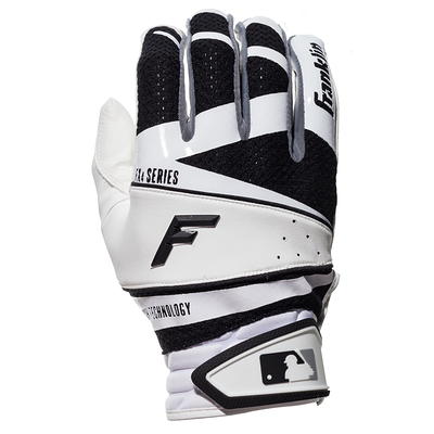 Franklin Sports Classic XT Batting Gloves, Pair - USA - Youth Large