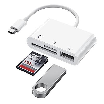 Wavlink SD Card Reader, 2-in-1 USB C+USB3.0 Micro SD Memory Card