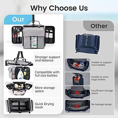 Shower Caddy Bag Portable Hanging Shower Tote Bags With Hook Travel Toiletry  Bag For Men And Women(a-1)