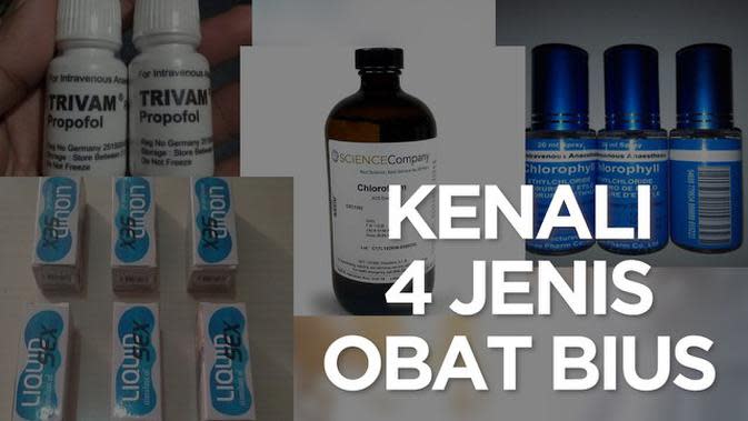 4 Jenis  Obat  Bius  yang Sering Disalahgunakan