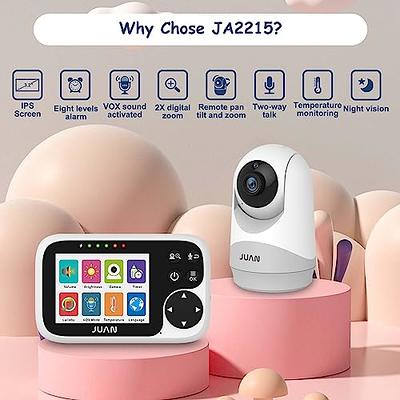 HelloBaby Baby Monitor with 3.2'' IPS Screen - Baby  