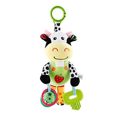 CENGNIAN Baby Activity and Teething Toy with Multi-Sensory Rattle and ...