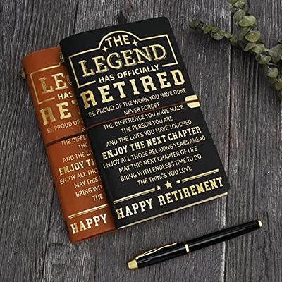 Embossed Gilded Retirement Journal&Pen Gift Set Refillable Leather Travel  Notebook Personal Organizers Planner Office Supplies Happy Retirement Gifts  for Men Coworker, Friends,Family, Women（Black） - Yahoo Shopping