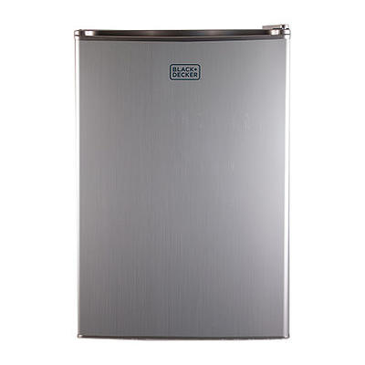 BLACK+DECKER 2.5-Cu. Ft. Compact Refrigerator - Stainless Steel, One Size,  Stainless Steel - Yahoo Shopping