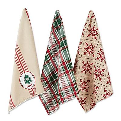 DII Nordic Christmas Collection Plaid & Stripes, Holiday Dish Towels, Kitchen  Towel Set, 18x28, Noel Tree, 3 Count - Yahoo Shopping