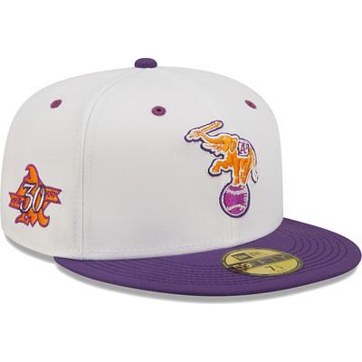 Houston Astros New Era Logo 59FIFTY Fitted Hat - Grape