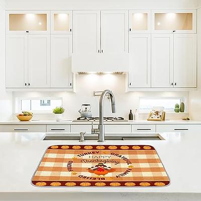 Absorbent Dish Drying Mat for Kitchen Counter Testing the Waters