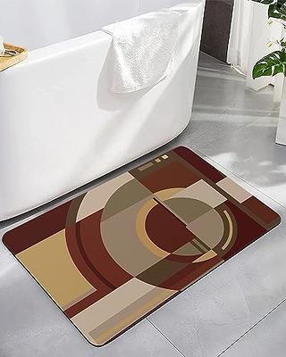 GHFSDO Diatomaceous Earth Bath mat 15.7 x 47.2 Extra Long Bathtub mat  Fast Drying Non-Slip Shower Mat Bath Stone Mat Super Absorbent Bathroom  Floor Mat, Machine Washable, Rectangle, Beige - Yahoo Shopping