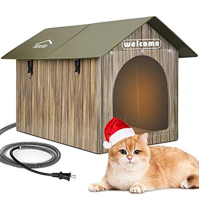 Heated Insulated Cat House