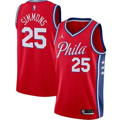 Youth Nike Ben Simmons Blue Philadelphia 76ers Swingman Jersey - Icon Edition