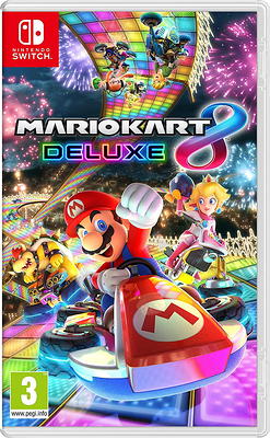 Nintendo Switch™ Mario Kart™ 8 Deluxe Bundle (Full Game Download + 3 Mo.  Nintendo Switch Online Membership Included) 