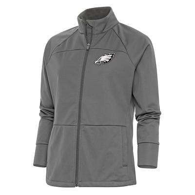 Antigua Women's Detroit Lions Grey Generation Full-Zip Jacket