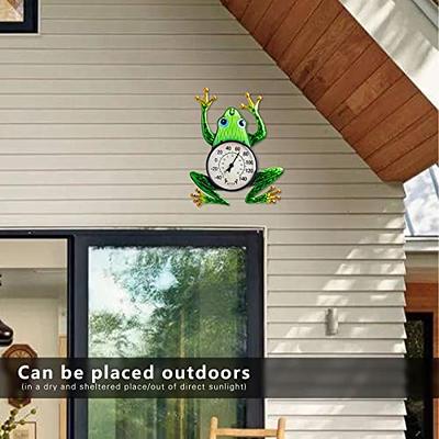 MUMTOP Outdoor Thermometers for Patio - Indoor Outdoor Thermometer, Frog  Wall Thermometer Wireless for Garden Home Decor - Yahoo Shopping